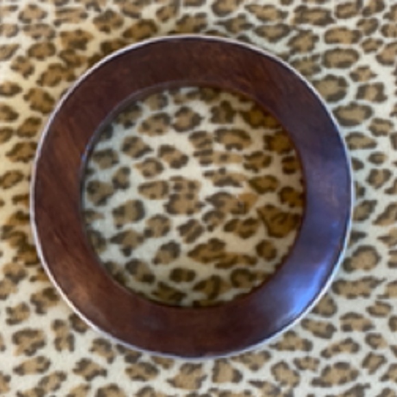 Silpada Wavy Bangle Bracelet Set - Brown & Silver - Picture 4 of 11